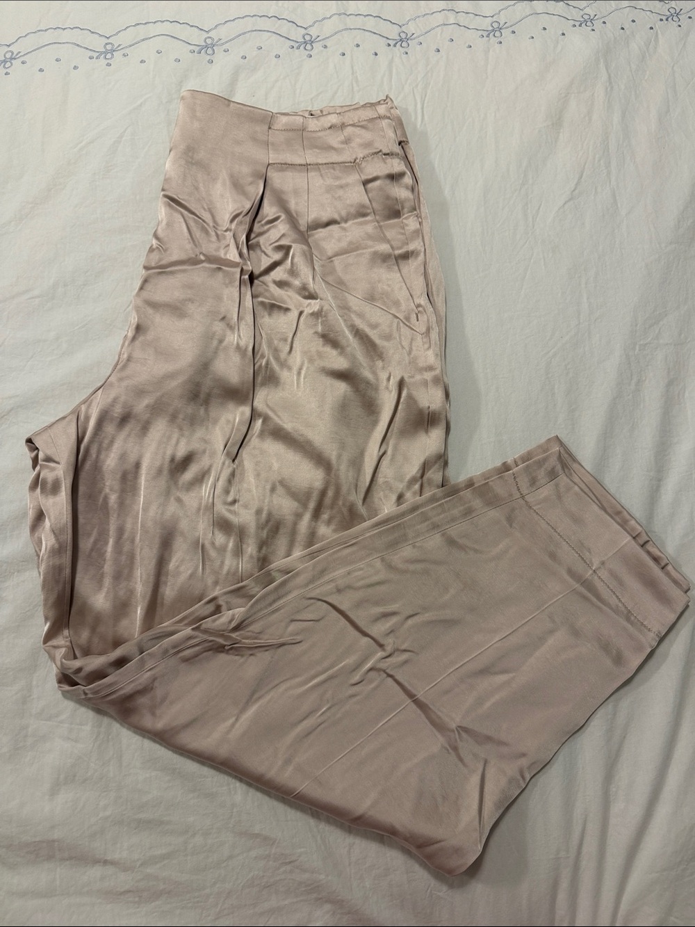 Express satin pants